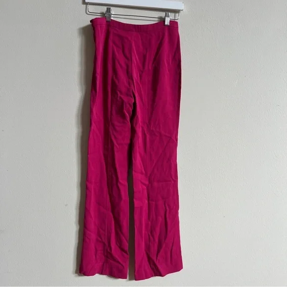 Emilio Pucci Fuchsia Pink Straight-Leg Pants - Picture 4 of 6